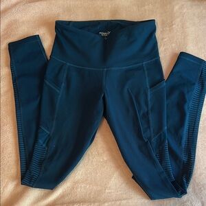 Old Navy Teal High-Waisted Leggings